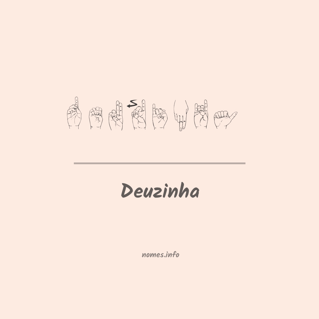 Deuzinha em Libras
