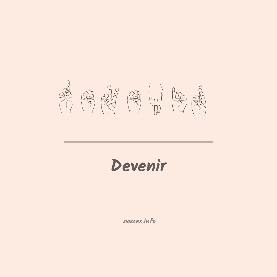 Devenir em Libras