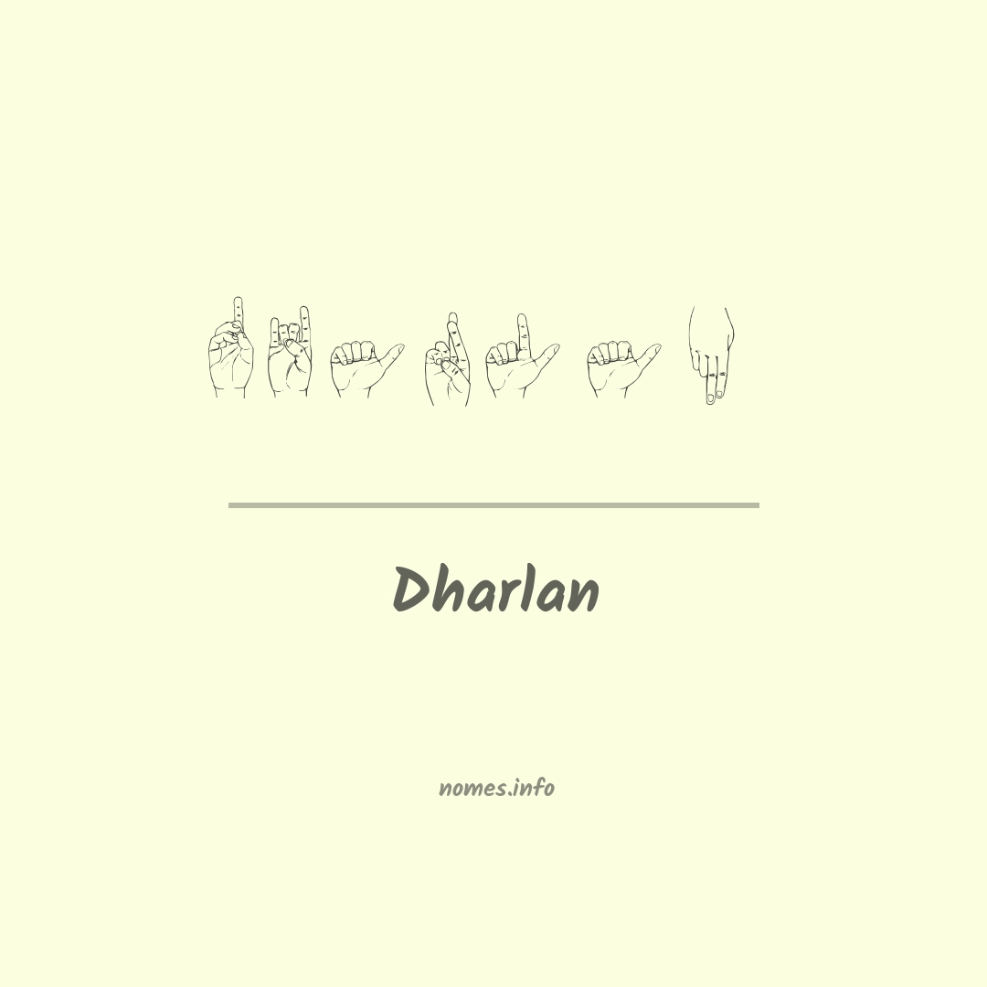 Dharlan em Libras