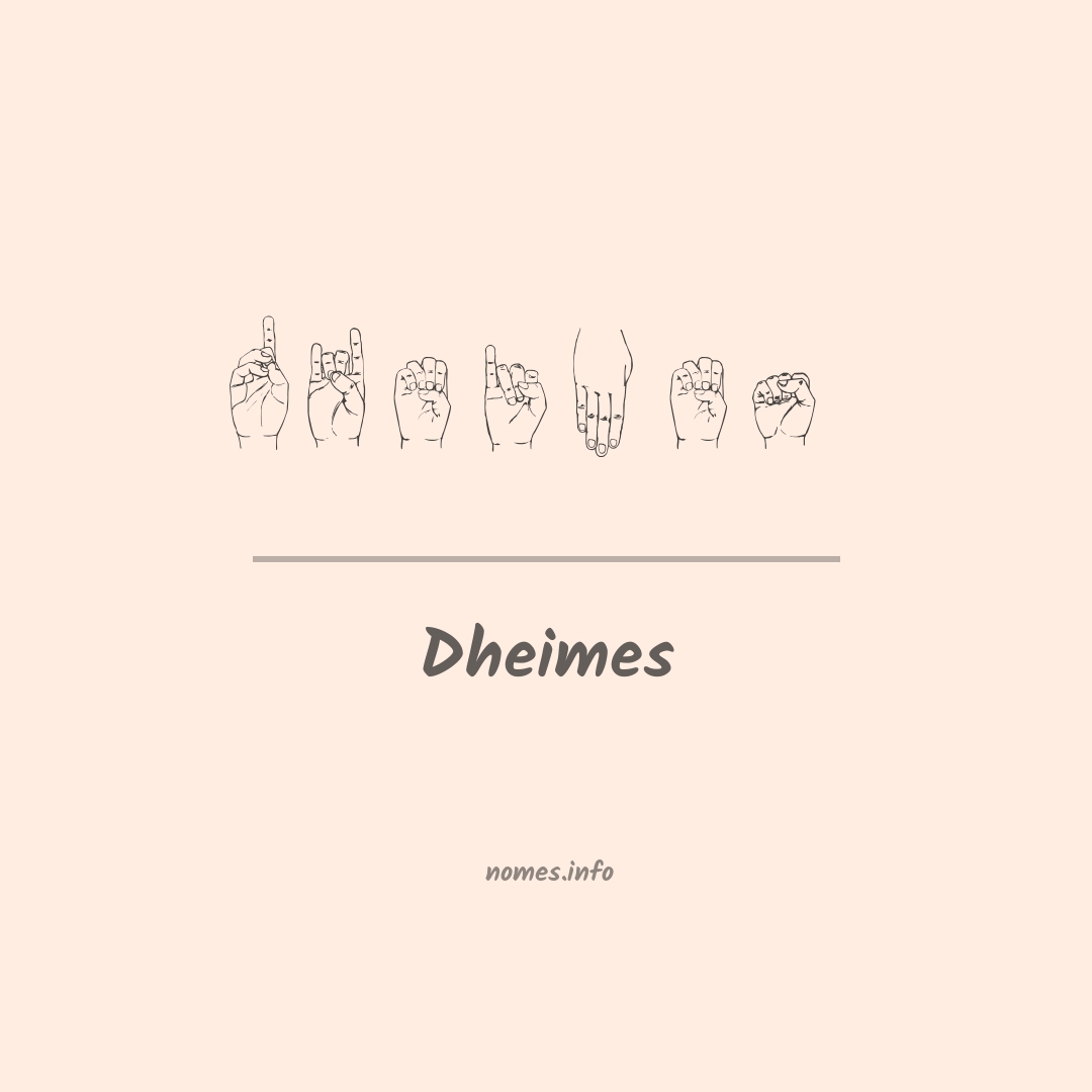 Dheimes em Libras