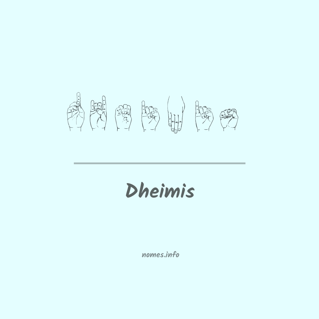Dheimis em Libras