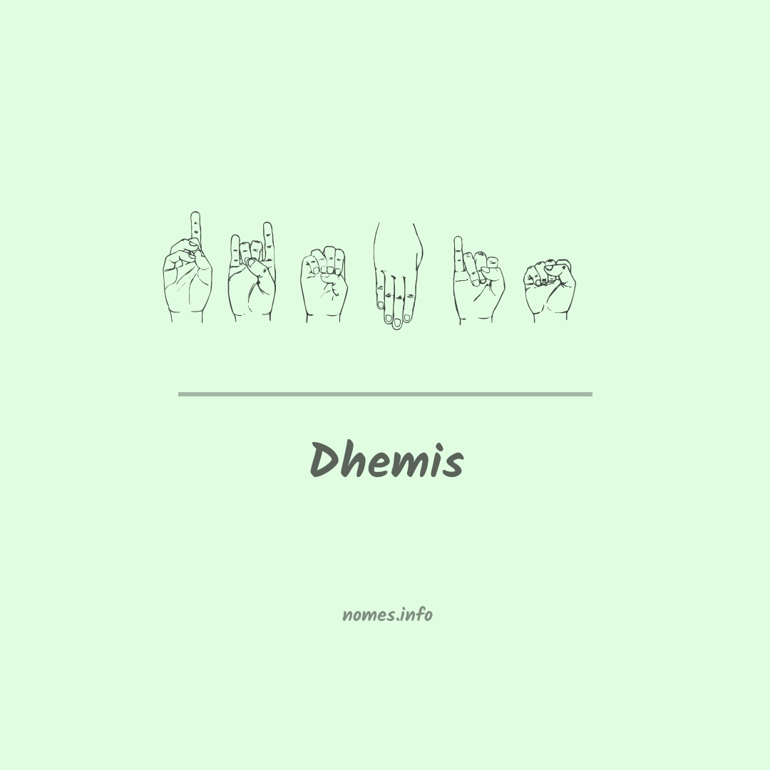 Dhemis em Libras
