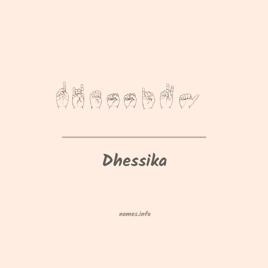 Dhessika em Libras