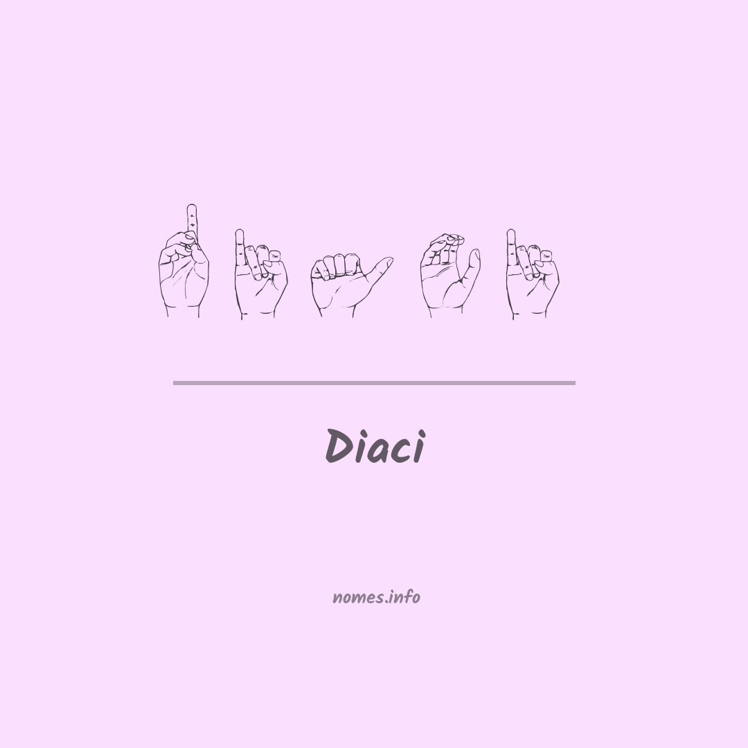 Diaci em Libras