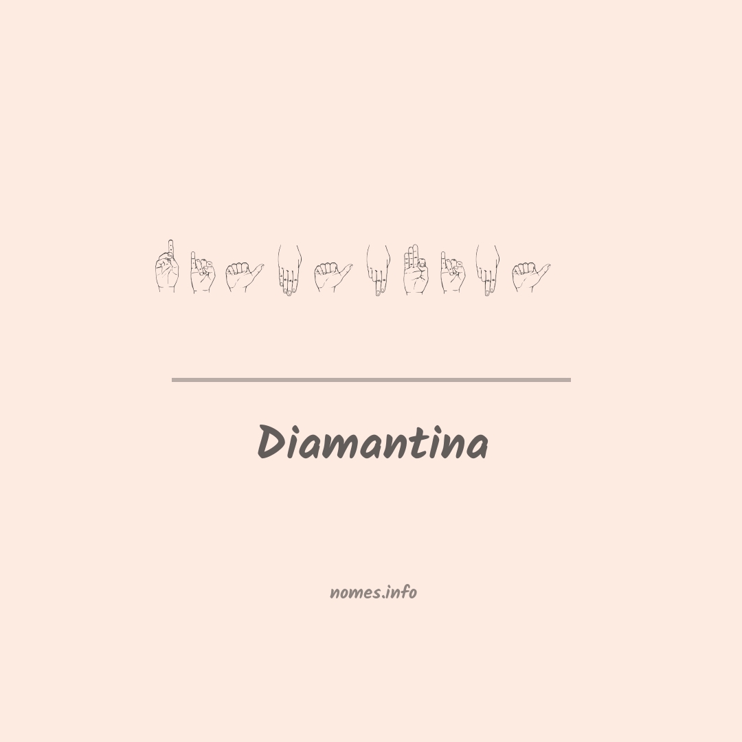 Diamantina em Libras