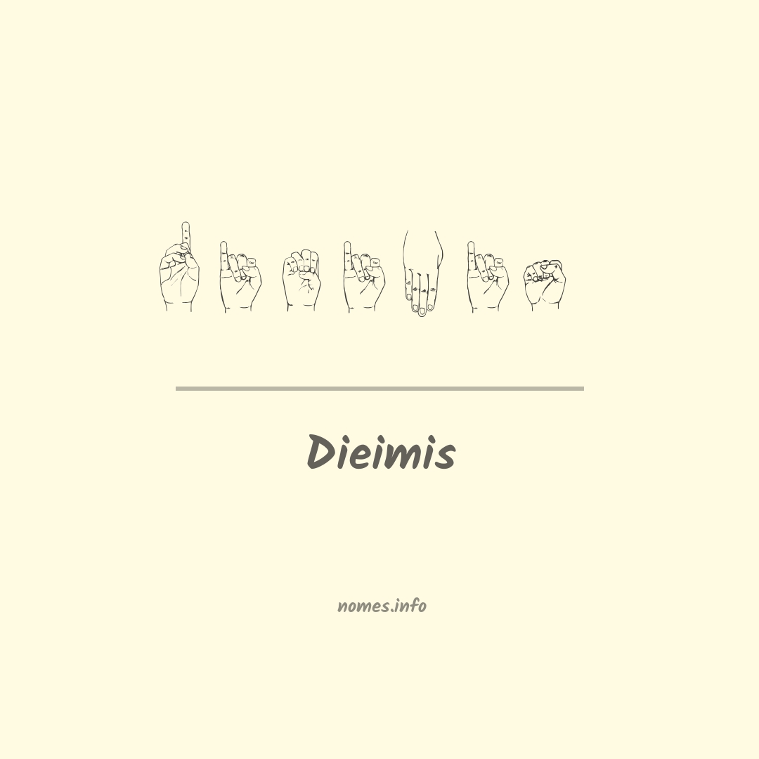 Dieimis em Libras