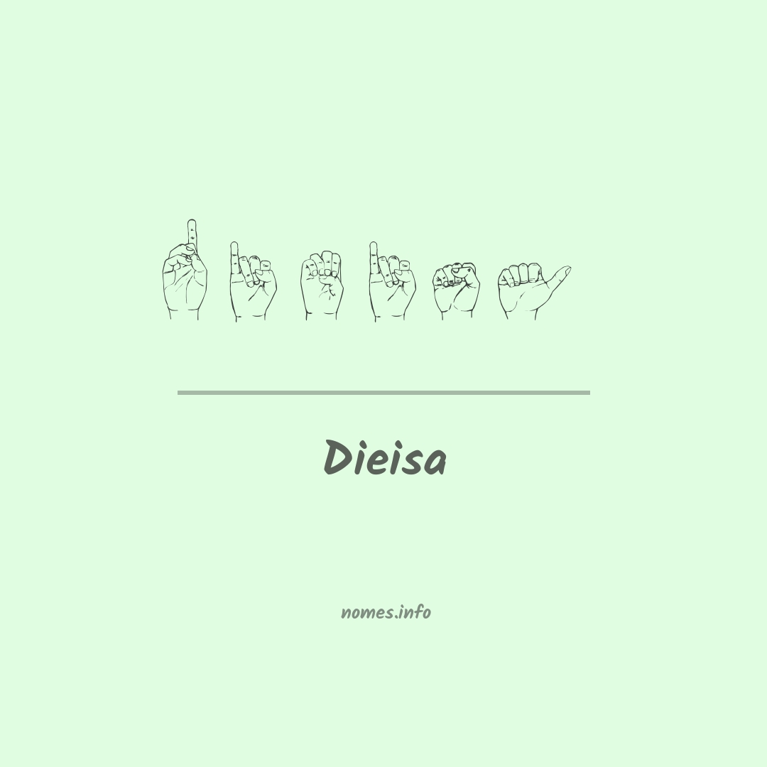 Dieisa em Libras