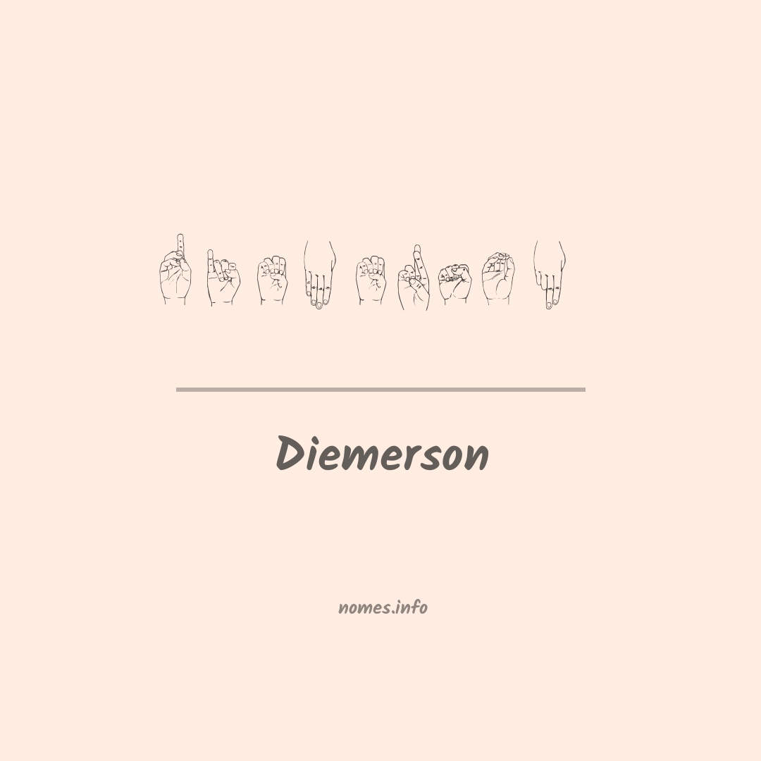 Diemerson em Libras