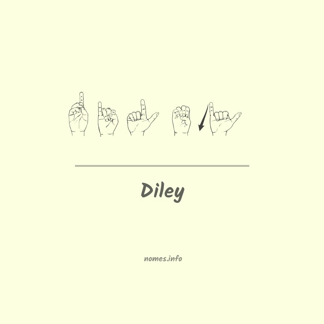 Diley em Libras