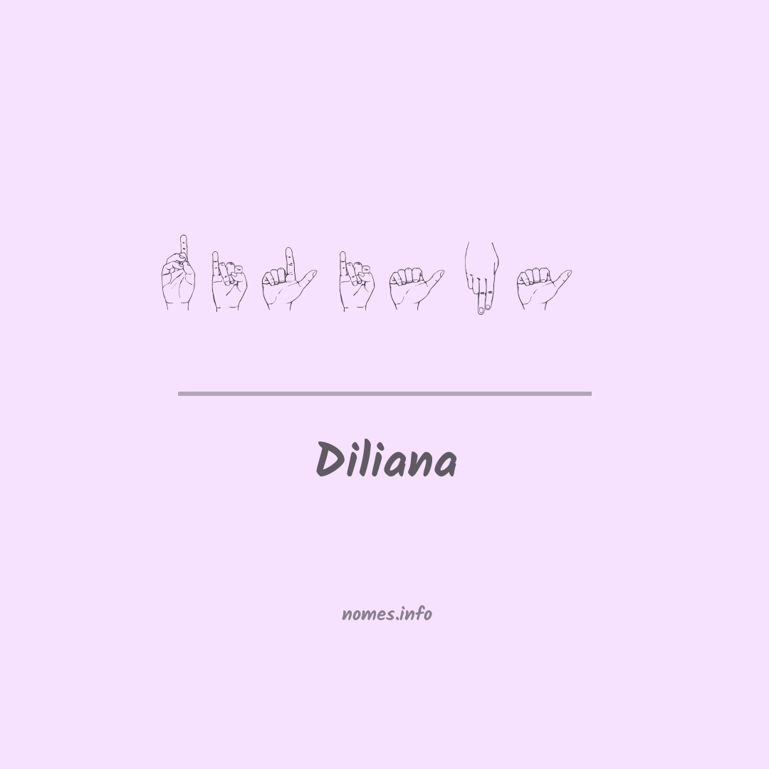 Diliana em Libras Diliana em Libras