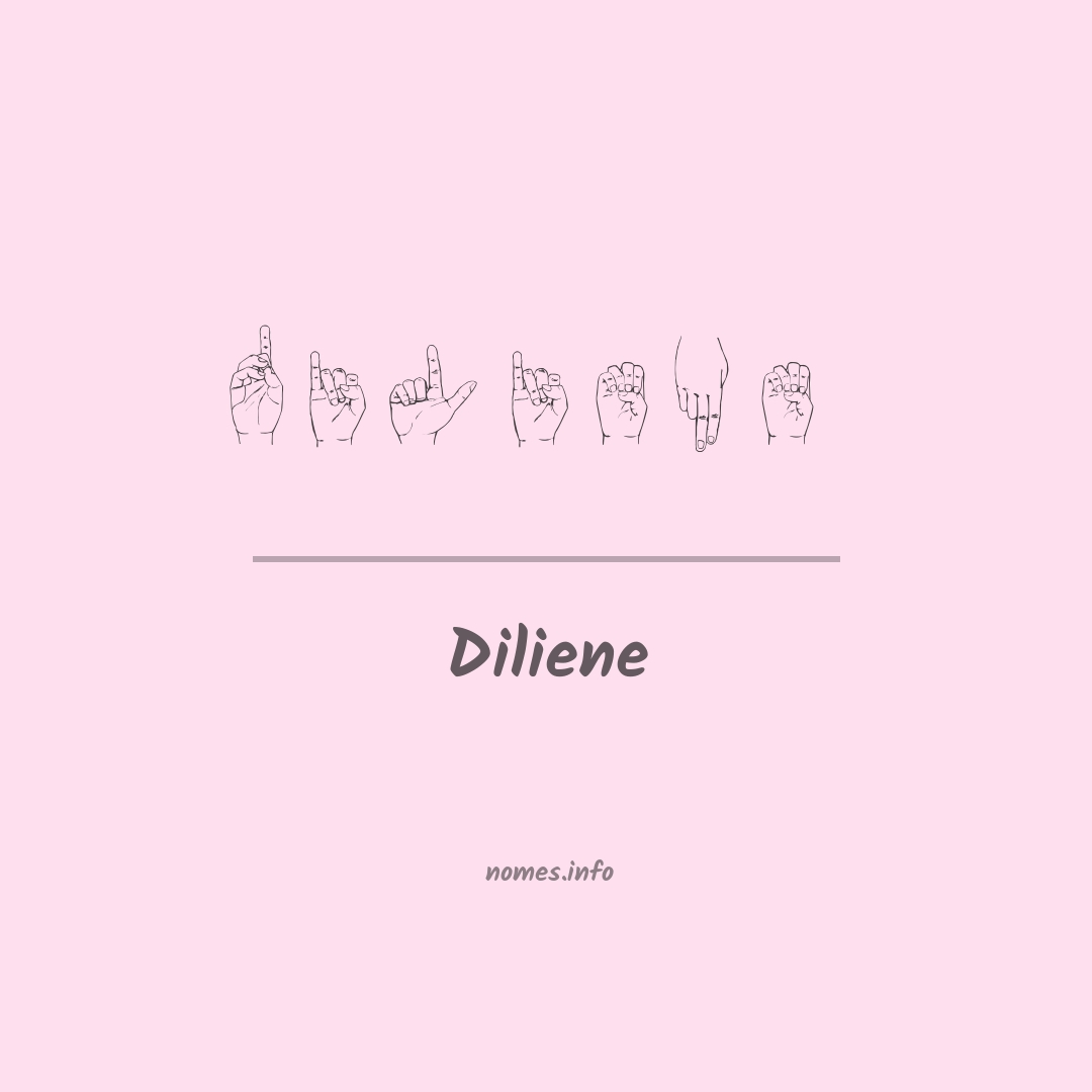 Diliene em Libras