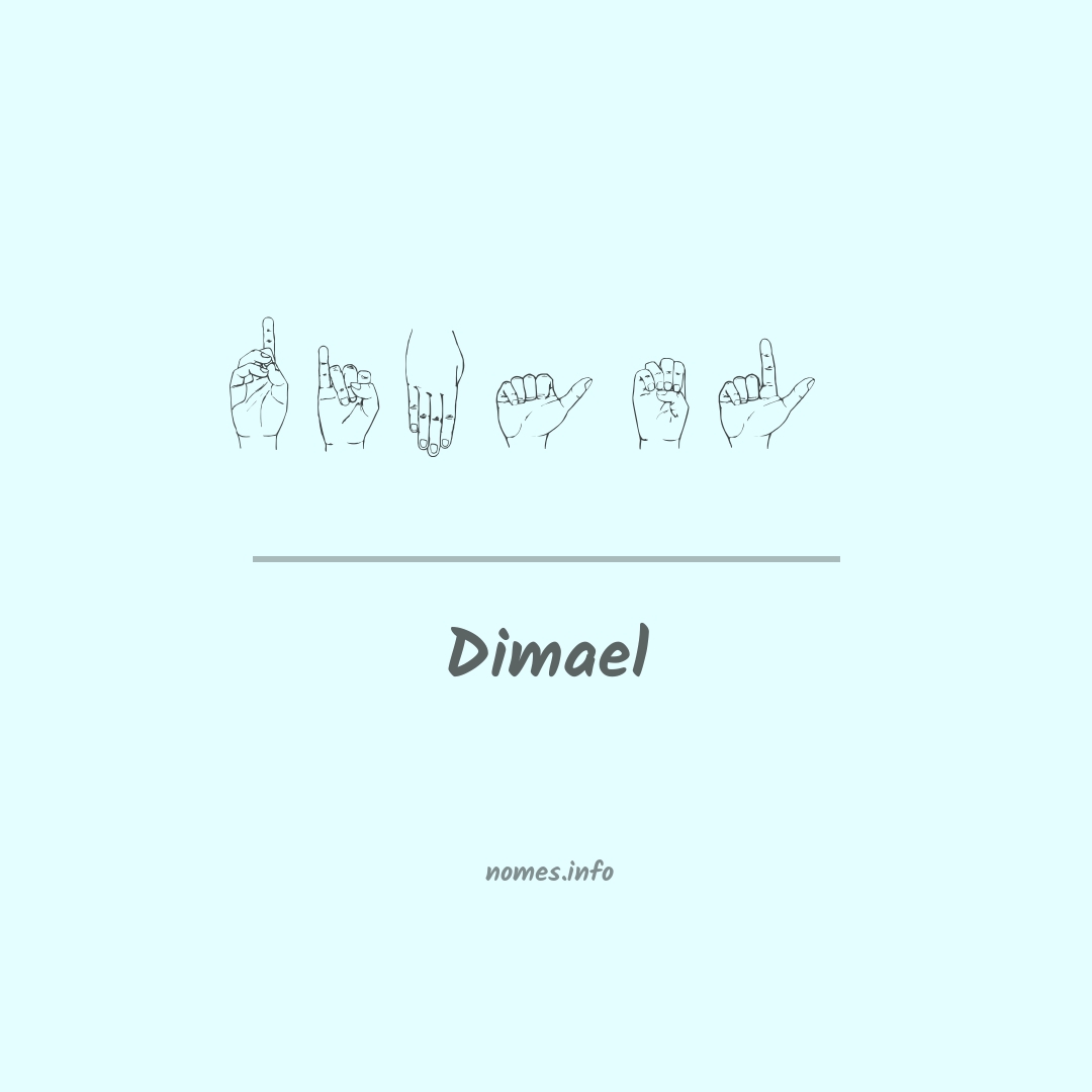 Dimael em Libras