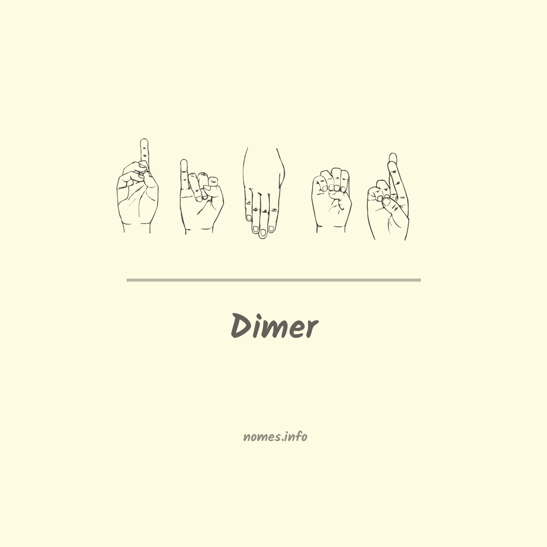 Dimer em Libras