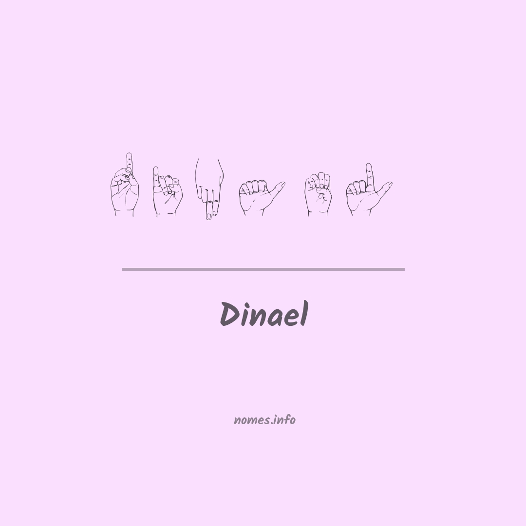 Dinael em Libras