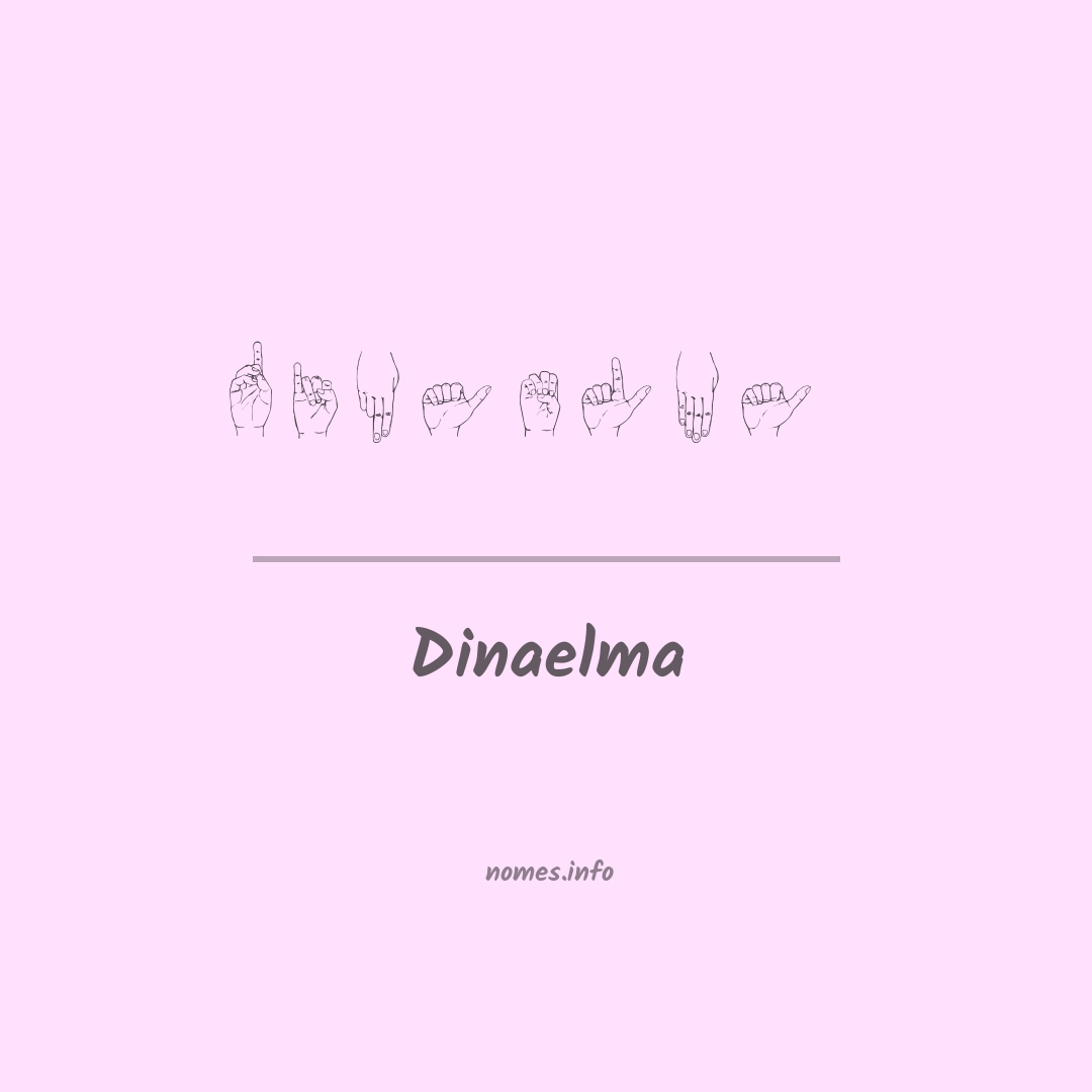 Dinaelma em Libras