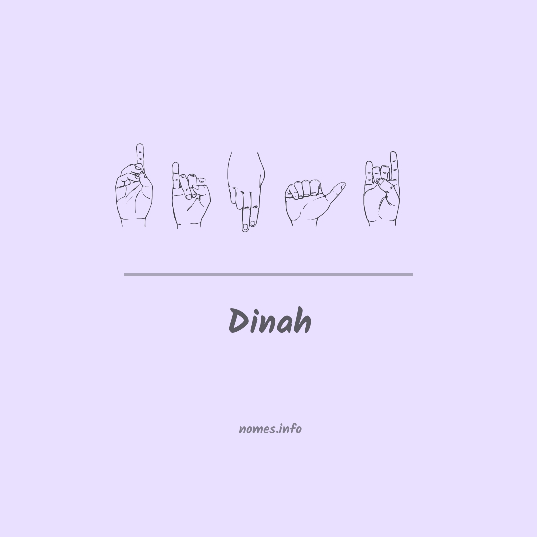 Dinah em Libras