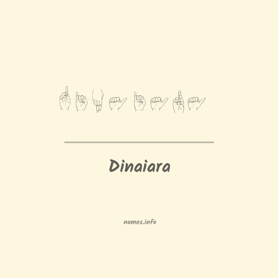 Dinaiara em Libras