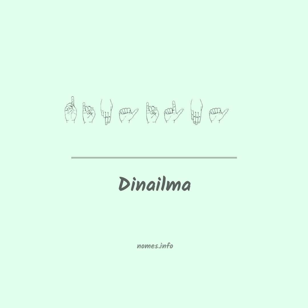 Dinailma em Libras