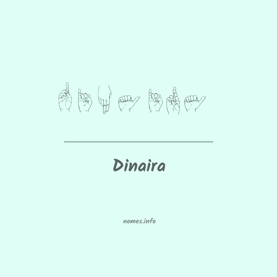 Dinaira em Libras