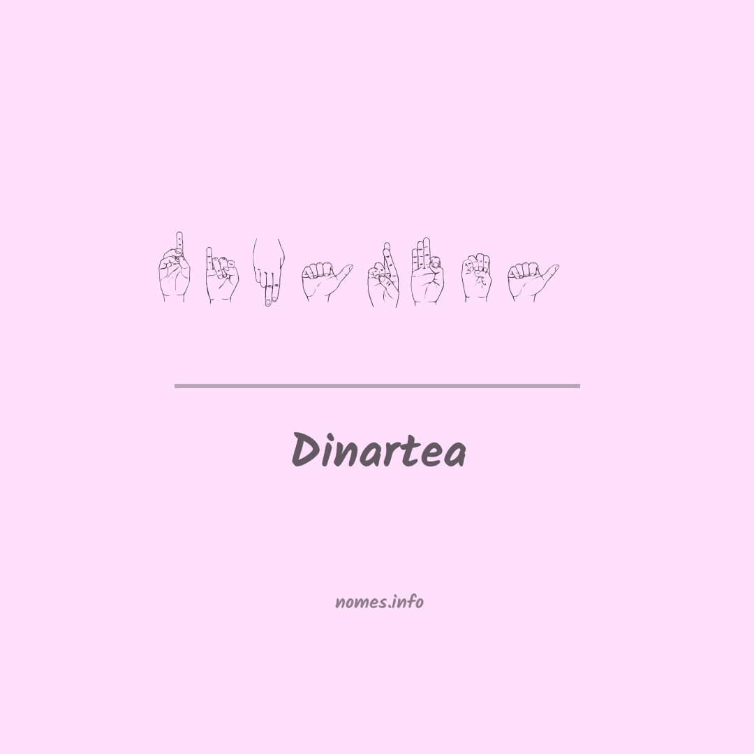 Dinartea em Libras