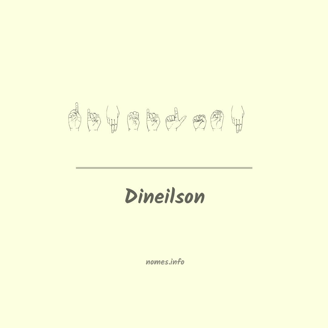 Dineilson em Libras