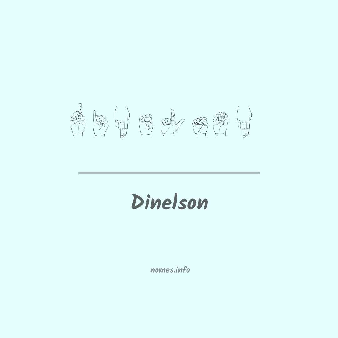 Dinelson em Libras