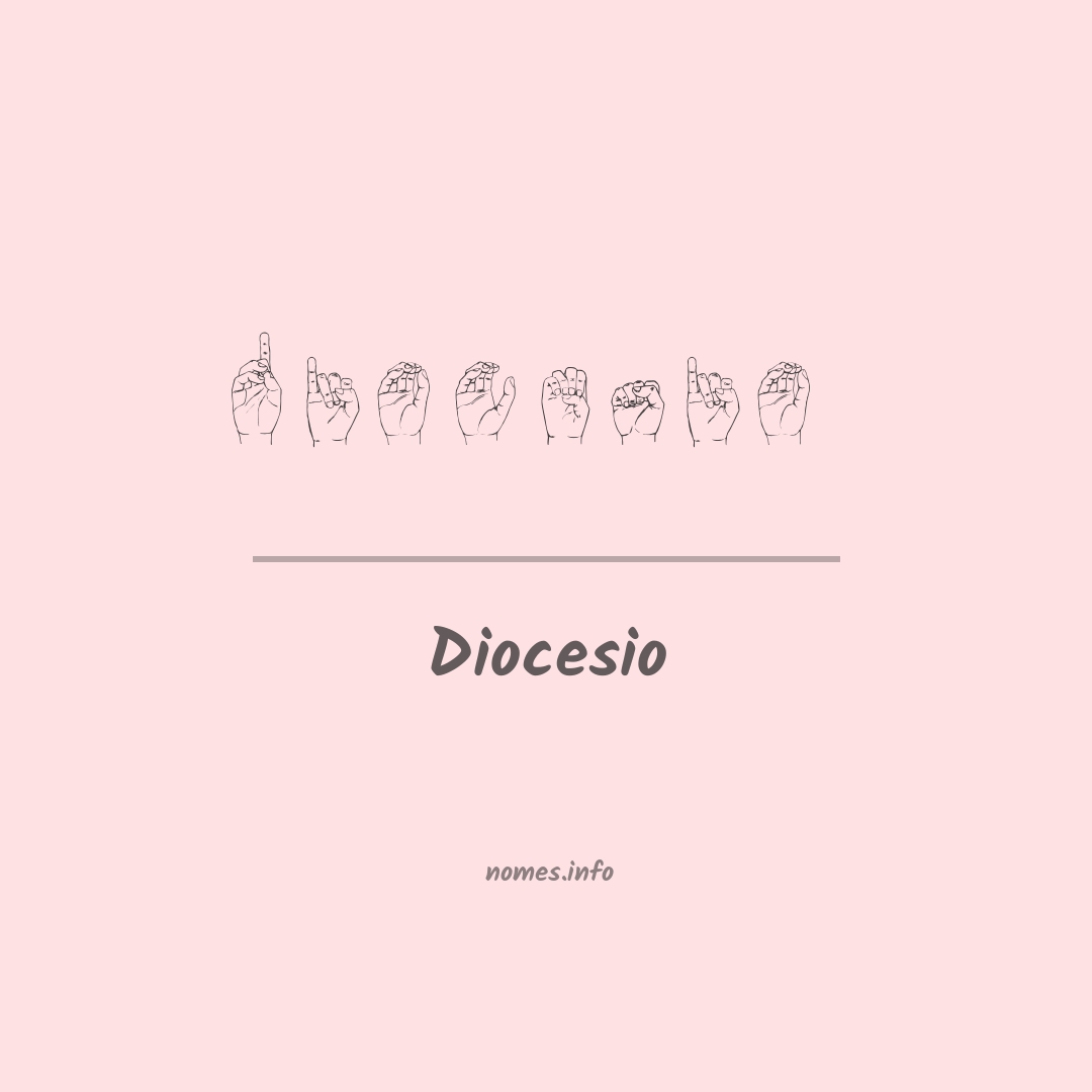 Diocesio em Libras