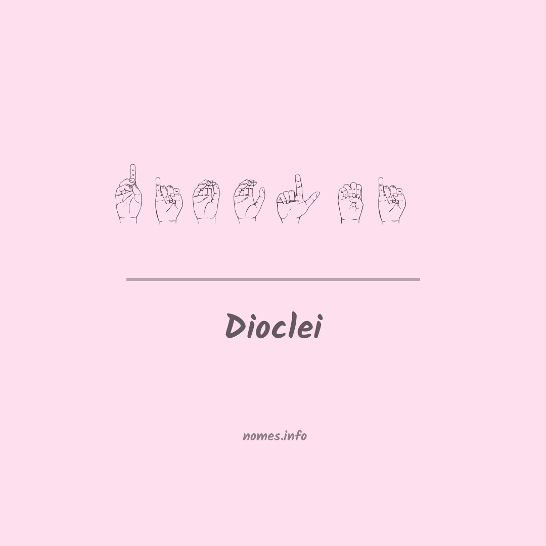 Dioclei em Libras