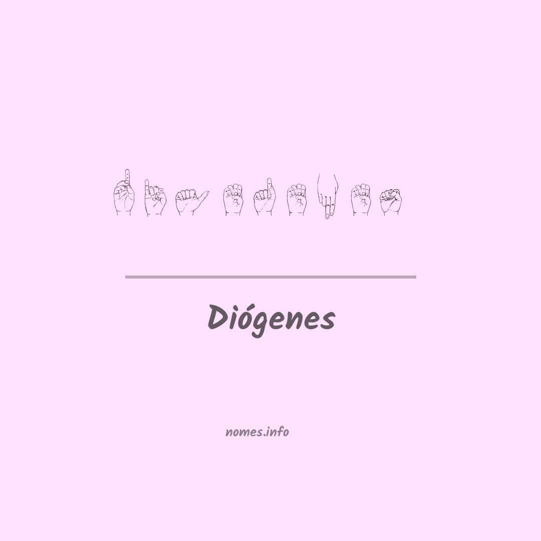 Diógenes em Libras