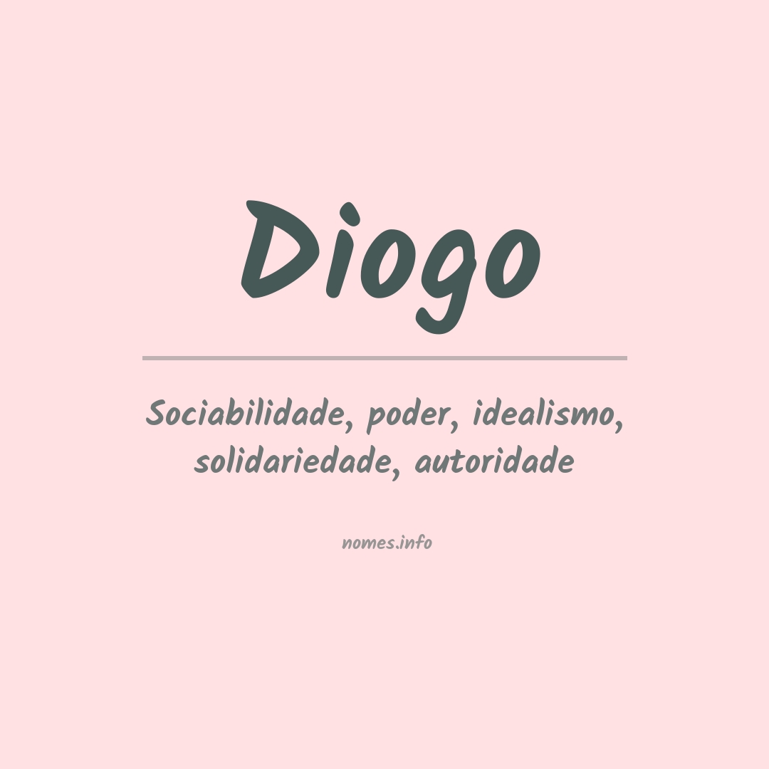 Significado do nome Diogo