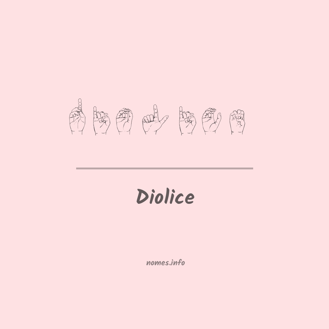 Diolice em Libras