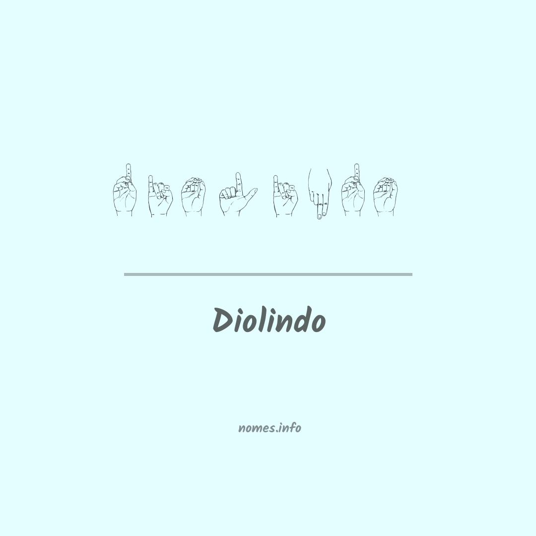 Diolindo em Libras