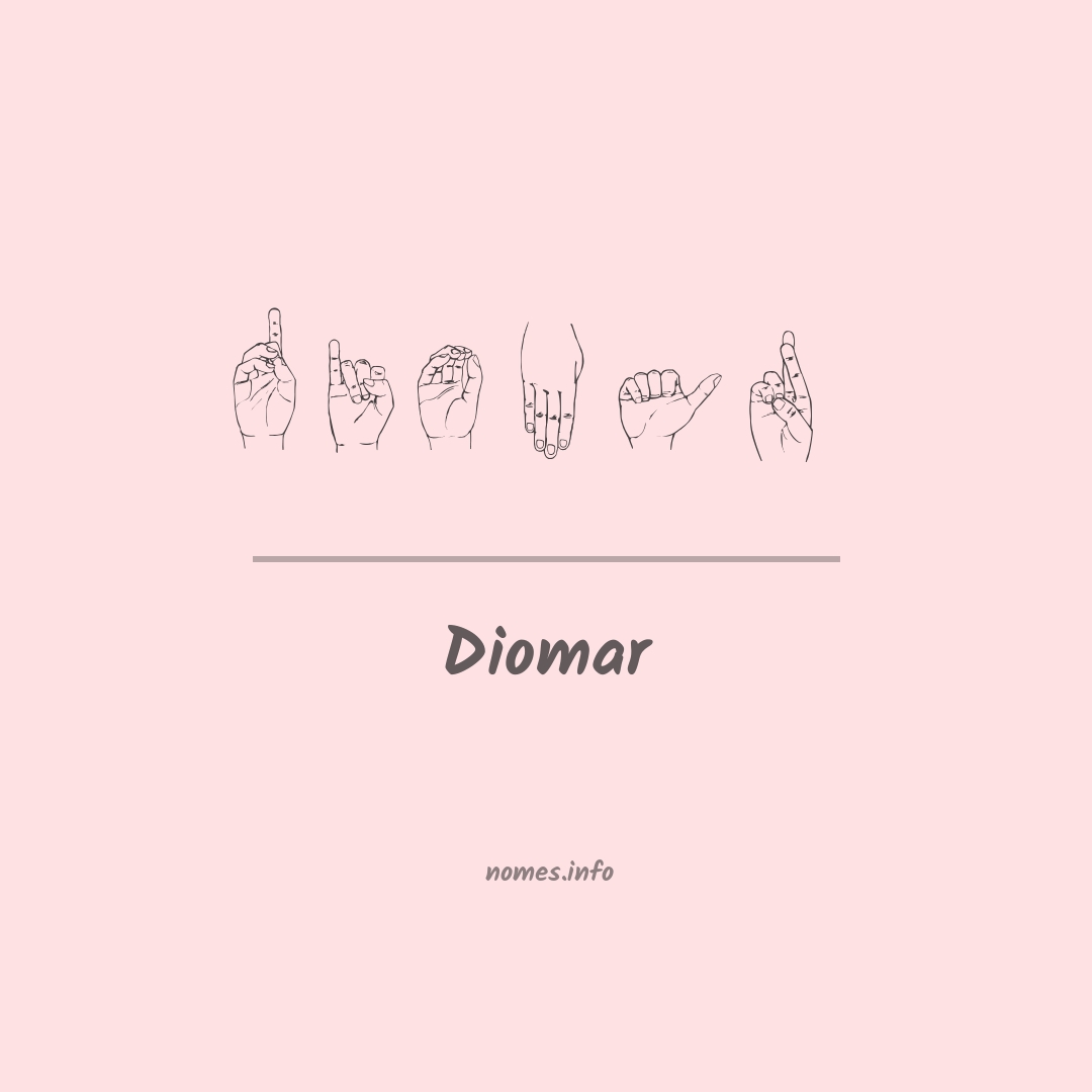 Diomar em Libras