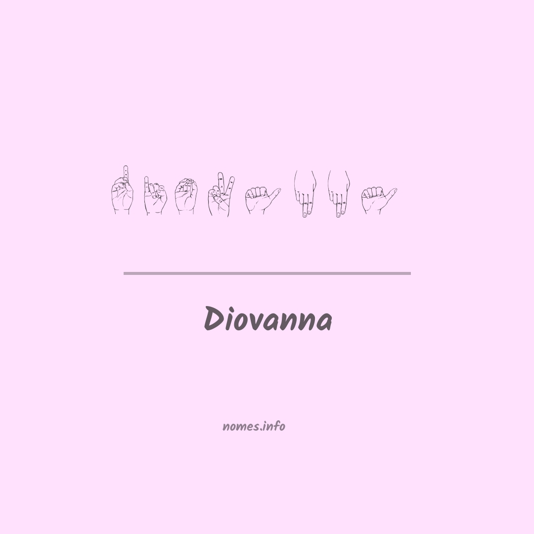Diovanna em Libras