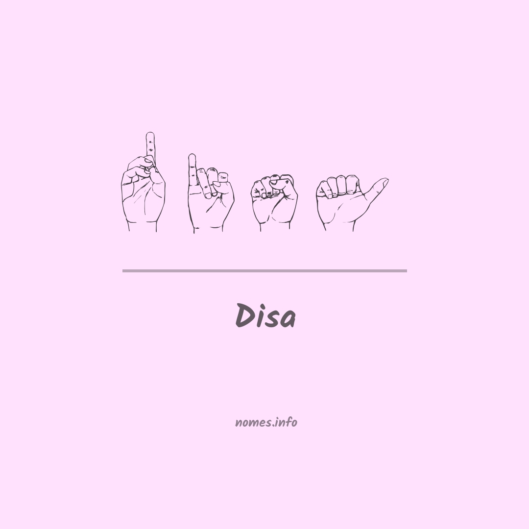 Disa em Libras