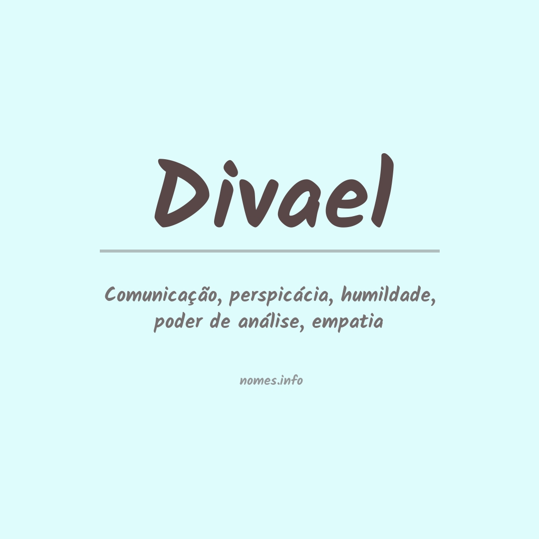 Significado do nome Divael