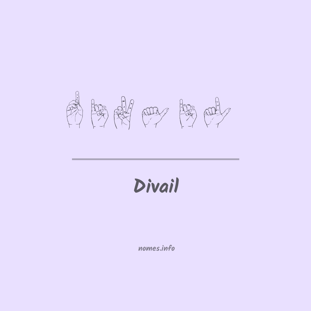 Divail em Libras