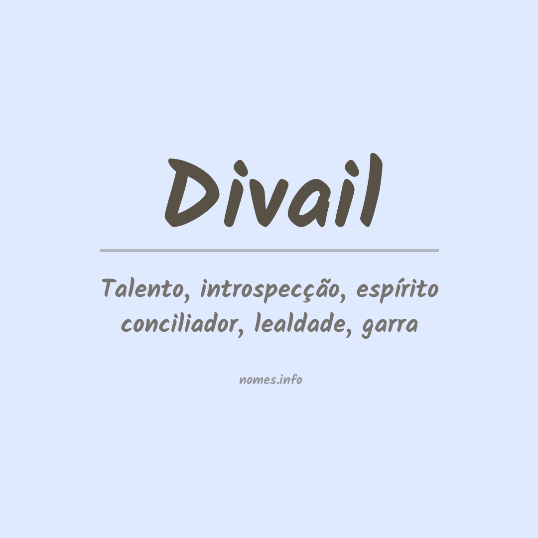 Significado do nome Divail