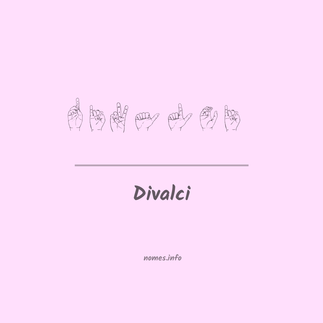Divalci em Libras