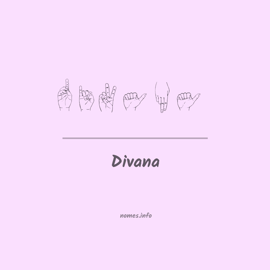 Divana em Libras