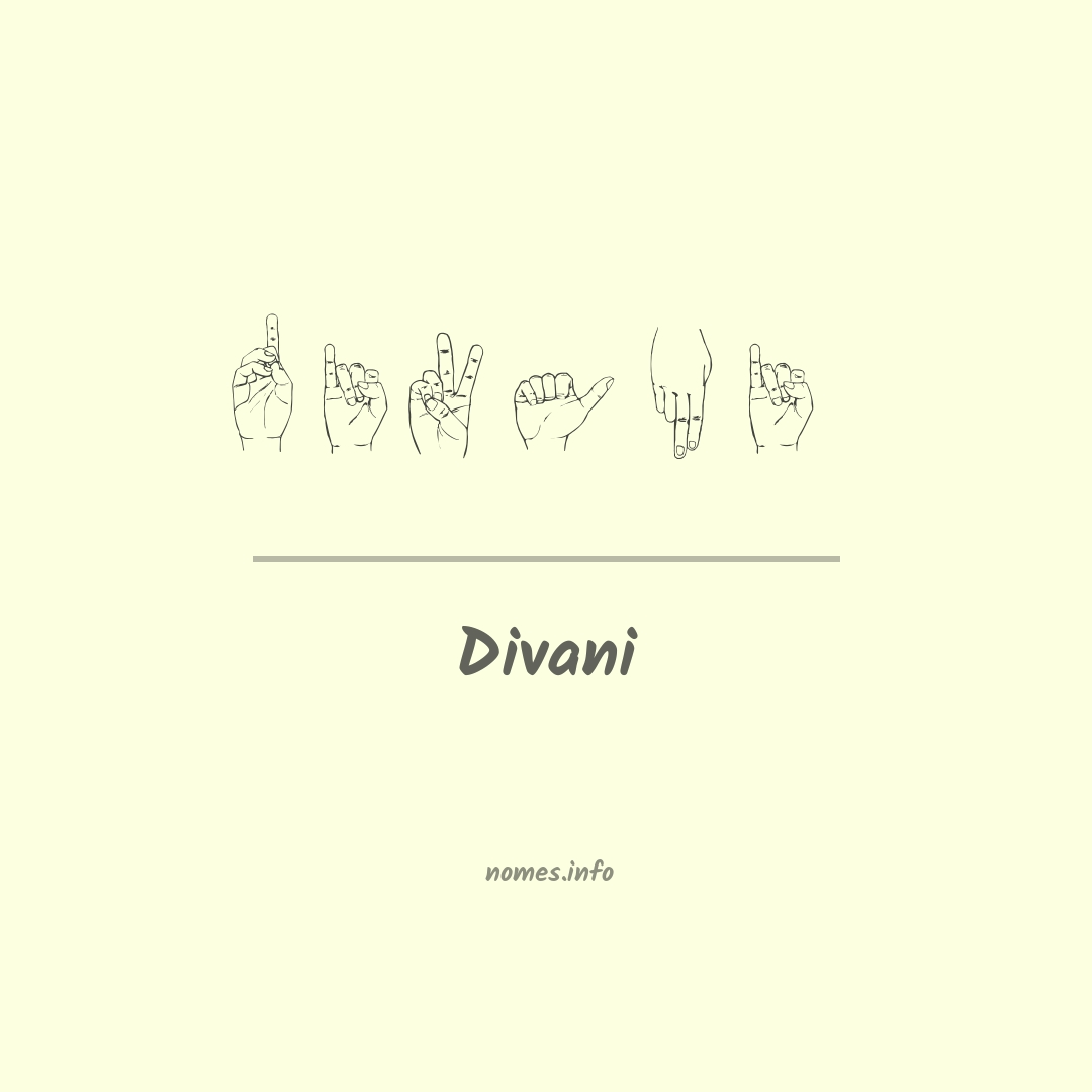 Divani em Libras