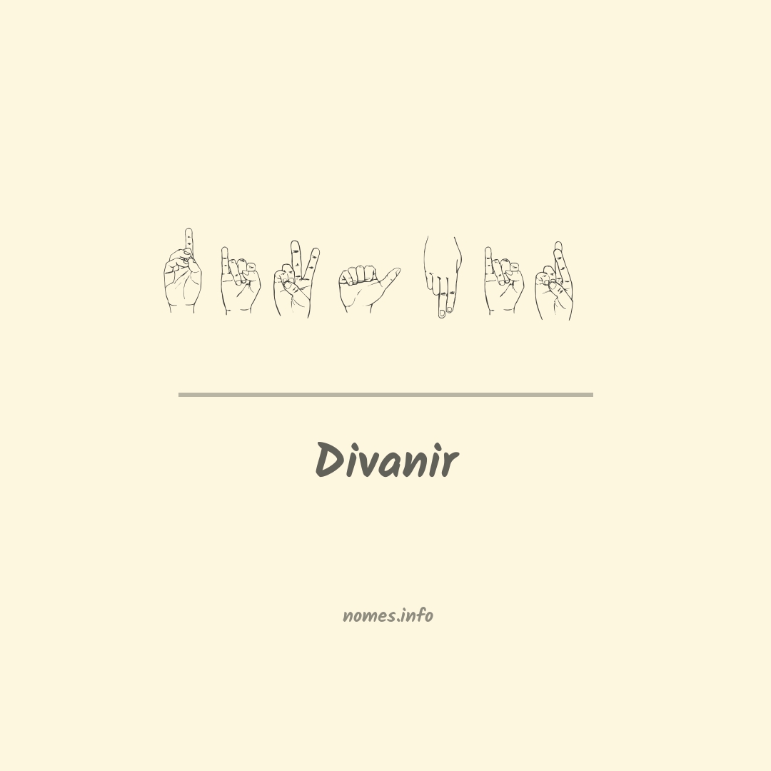 Divanir em Libras