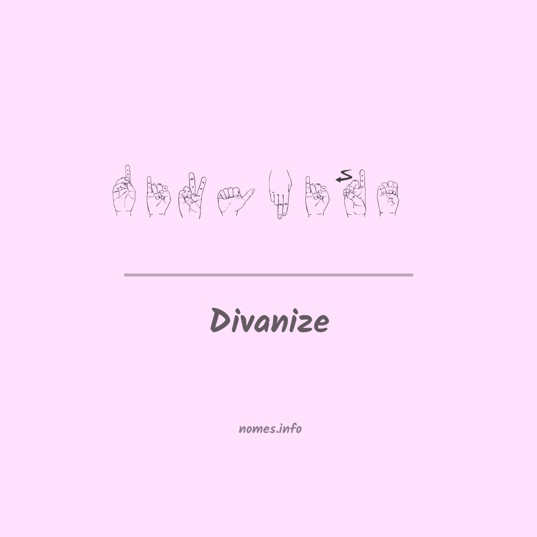 Divanize em Libras