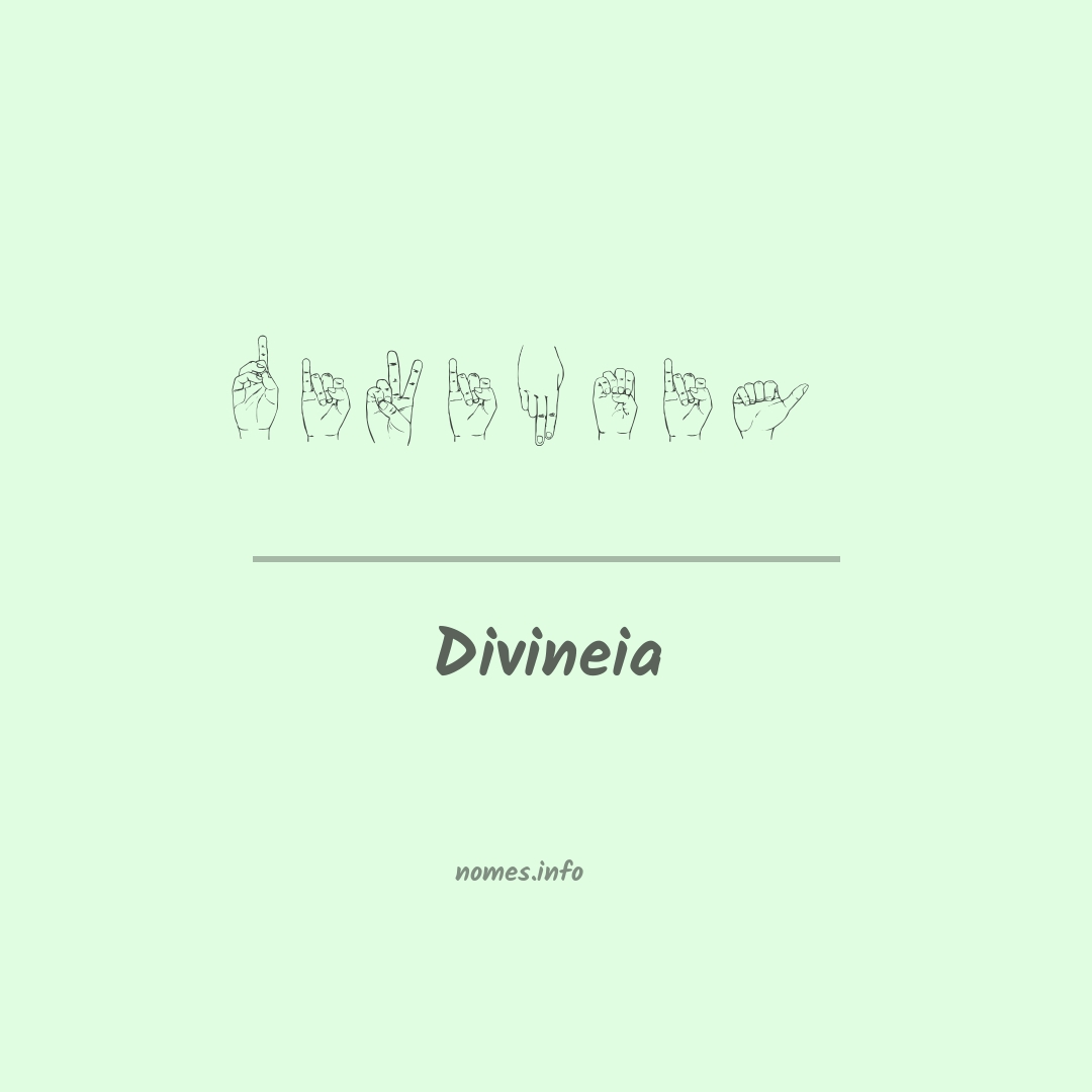 Divineia em Libras