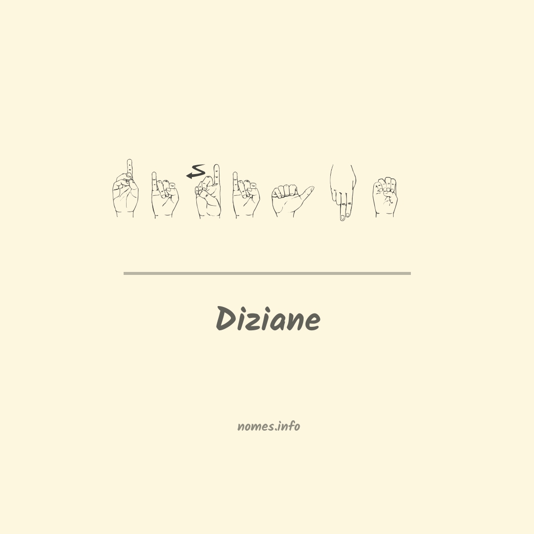 Diziane em Libras