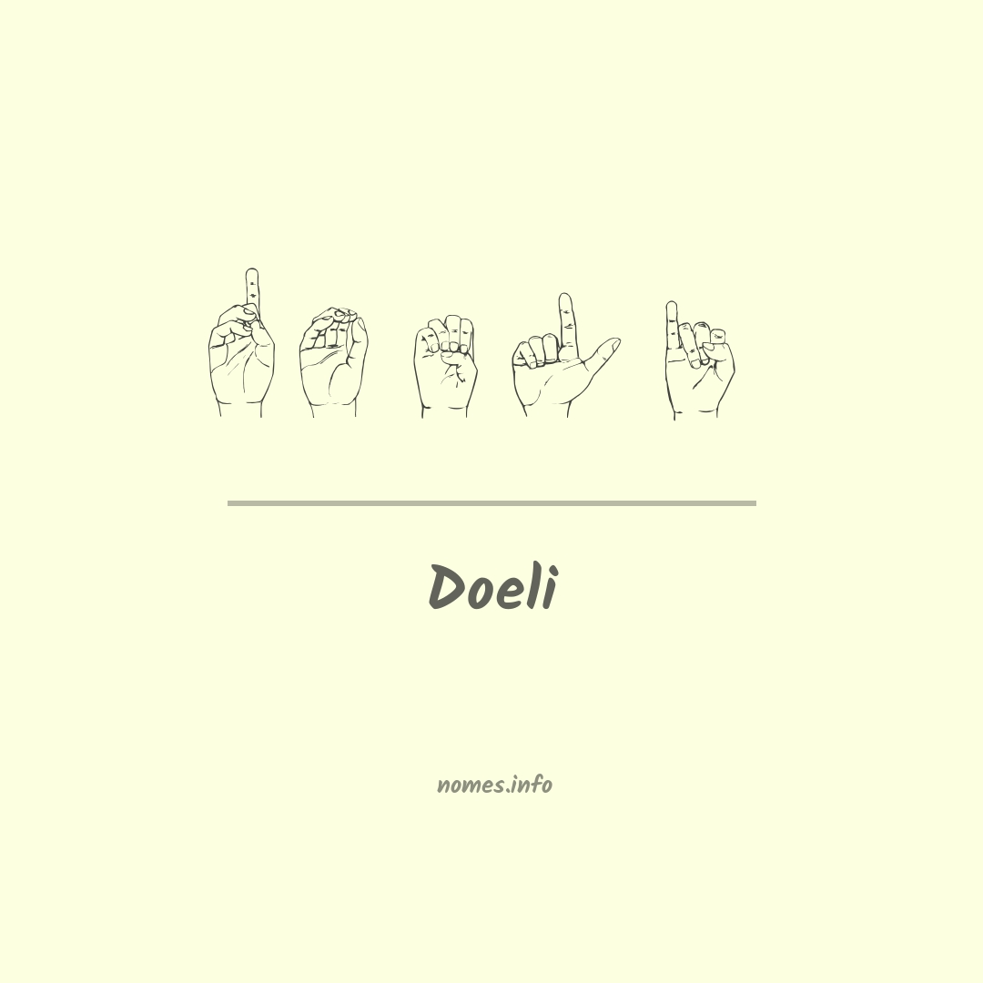 Doeli em Libras