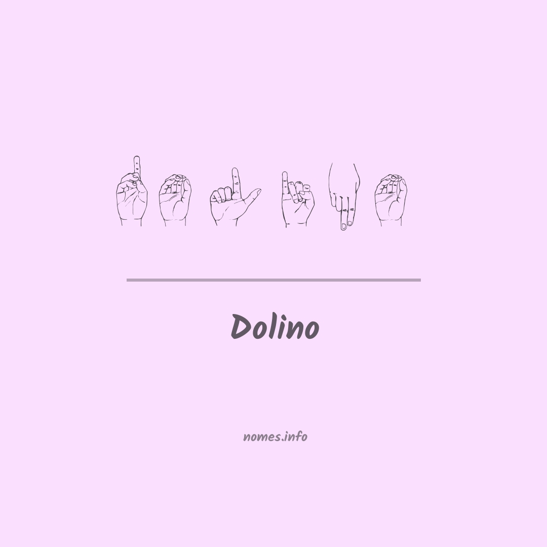 Dolino em Libras