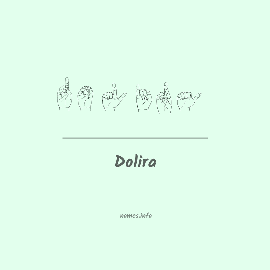 Dolira em Libras