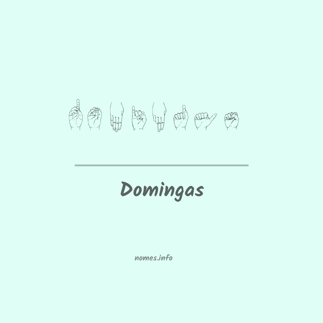 Domingas em Libras