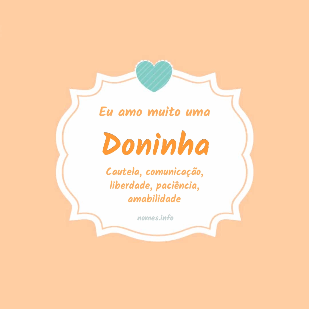 Eu amo muito Doninha